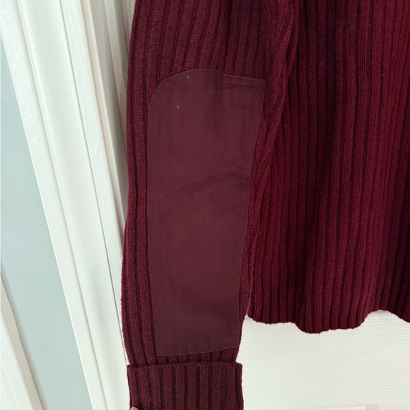 L.L. Bean Merino Wool Burgundy Sweater - Picture 7 of 7